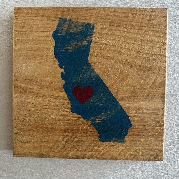 Cute “California” wooden collage. - Picture 10 of 11
